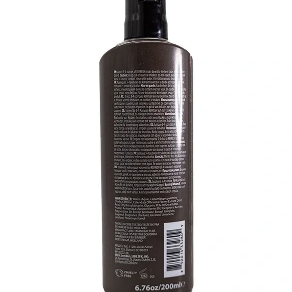 2x Refresh No Rinse Beard Wash -UNOPENED - Picture 7 of 7